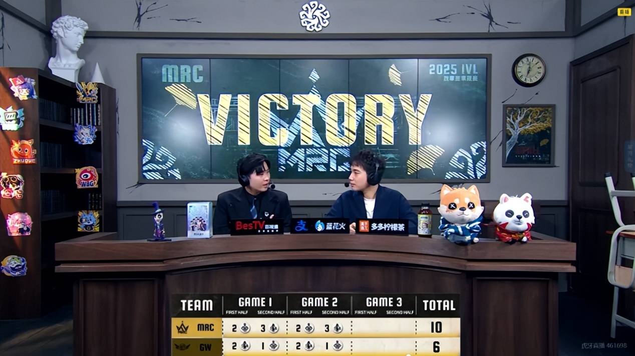 第五人格IVL:MRC双阵营状态极佳,二比零提前结束比赛!